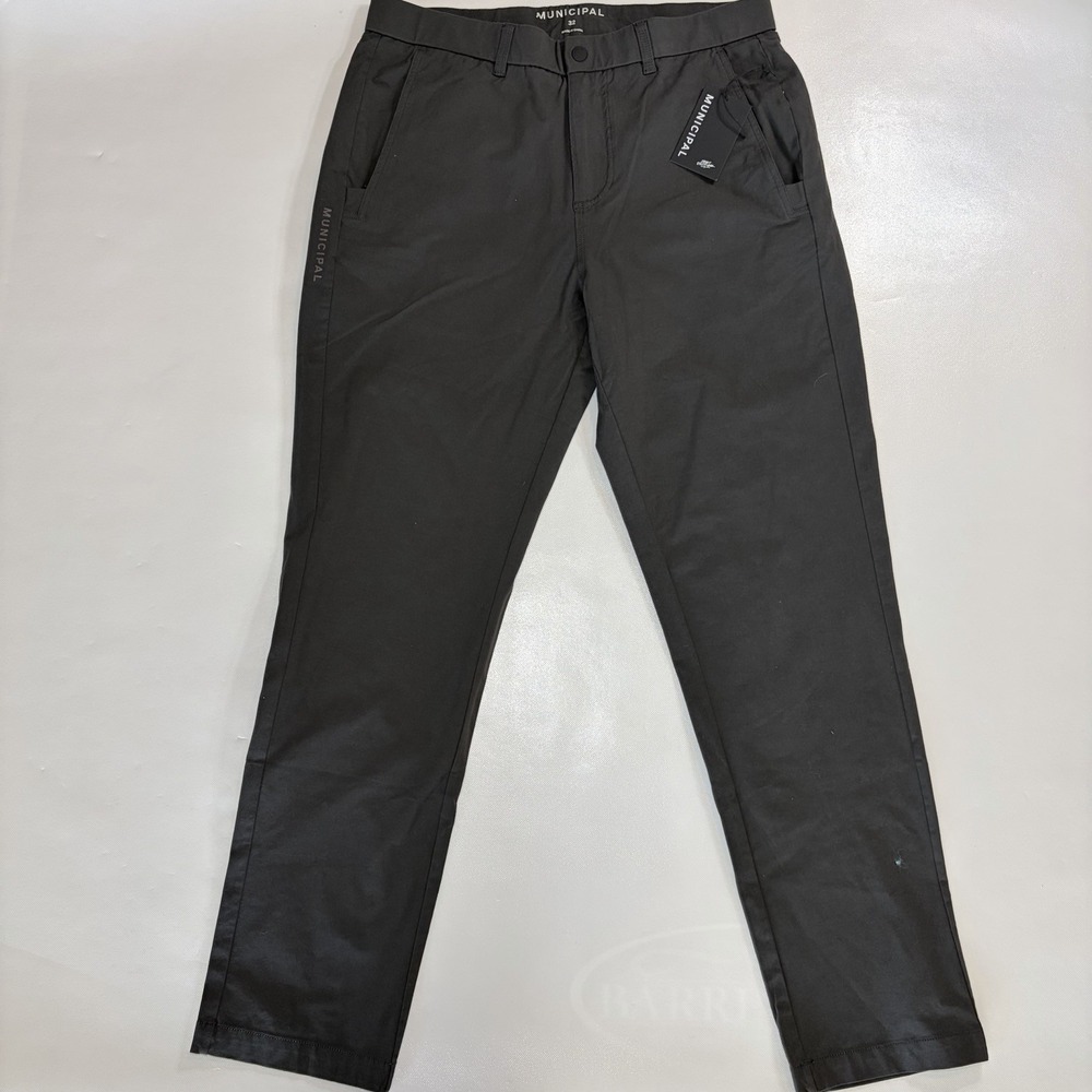 Municipal AllPant Asphalt Mens 32 Performance Pants Stretch Athletic Casual NWT - Picture 2 of 10